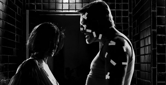 A screenshot taken from the movie Sin City.